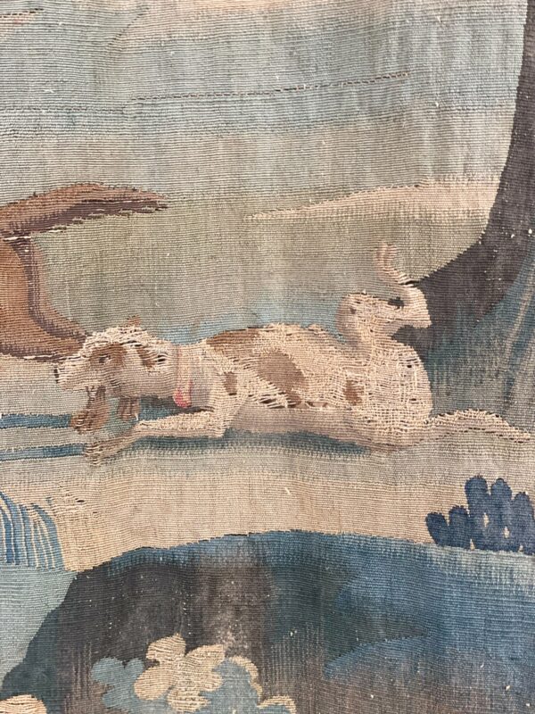 18th Century Rare Fine Pastoral Abusson Tapestry