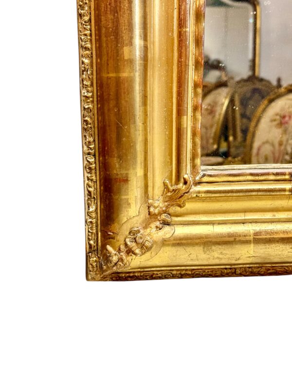 19th Century Louis Philippe Giltwood Mirror