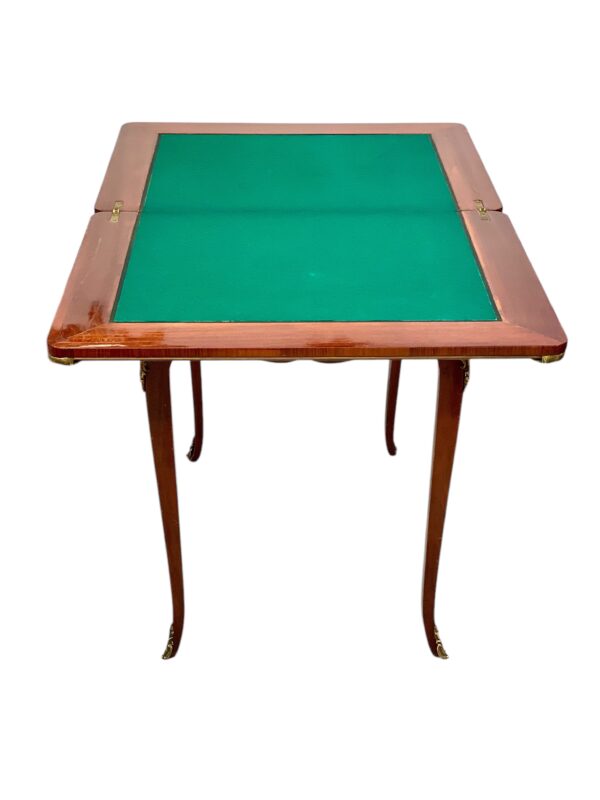 19th Century Game Table with Marquetry