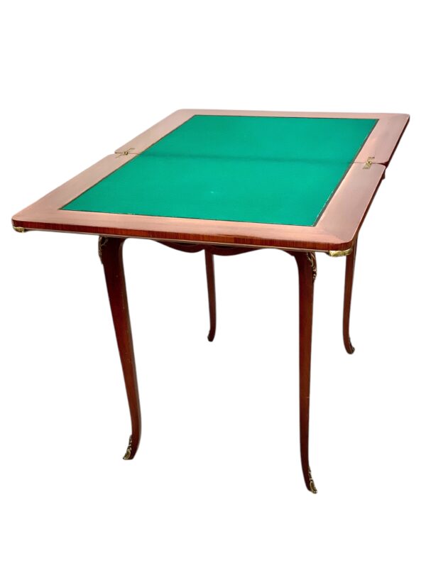19th Century Game Table with Marquetry