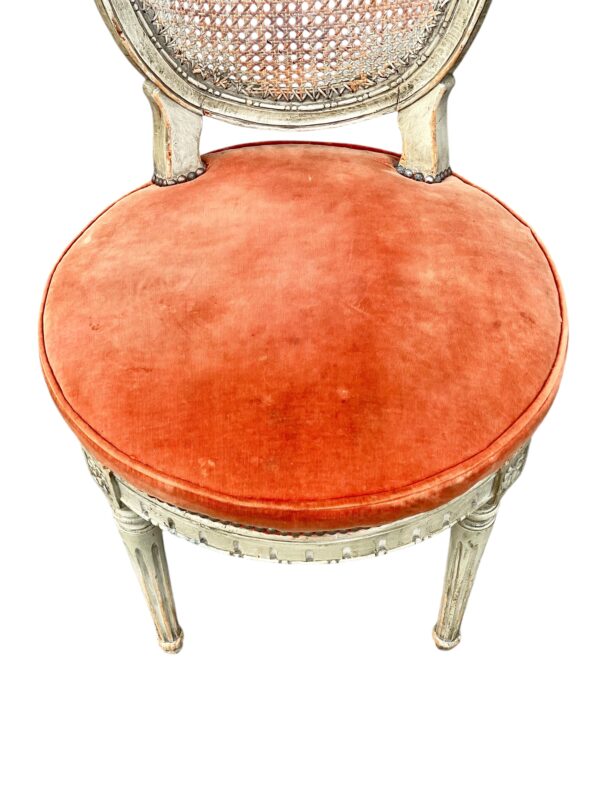 Rare Set of 14 Louis XVI Period Dining Chairs