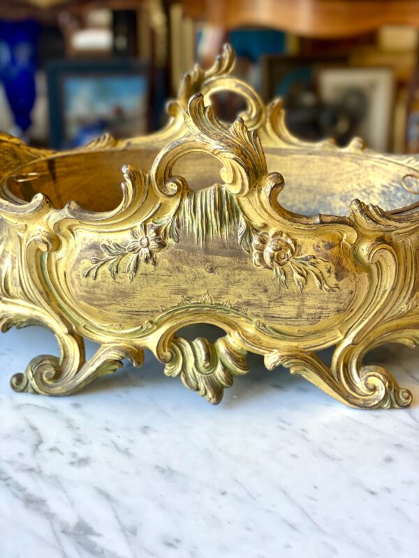 19th Century Rococo Style Gilt Bronze Jardinière or Centerpiece
