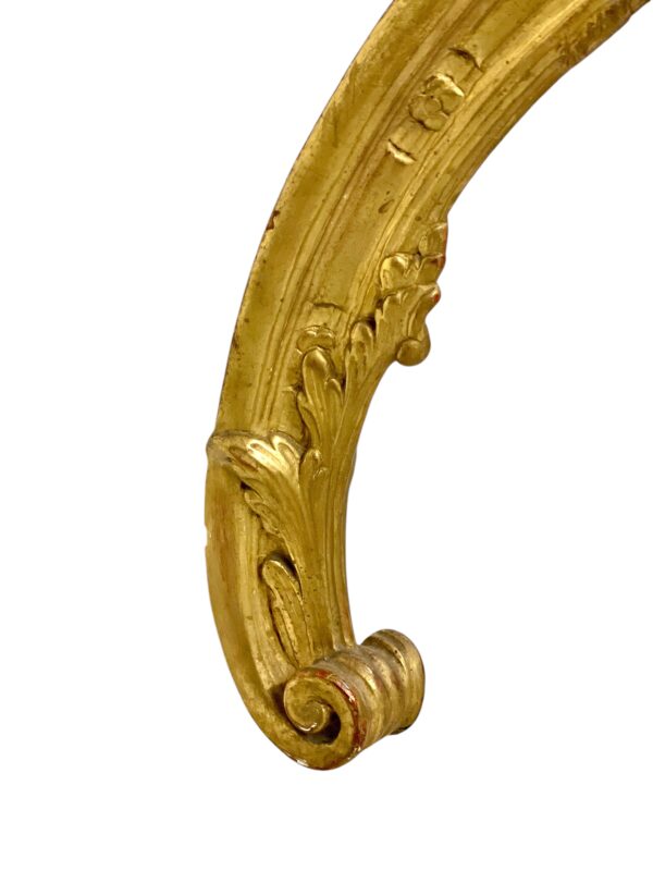18th Century Louis XV Giltwood Console with Original Marble Top - Image 13