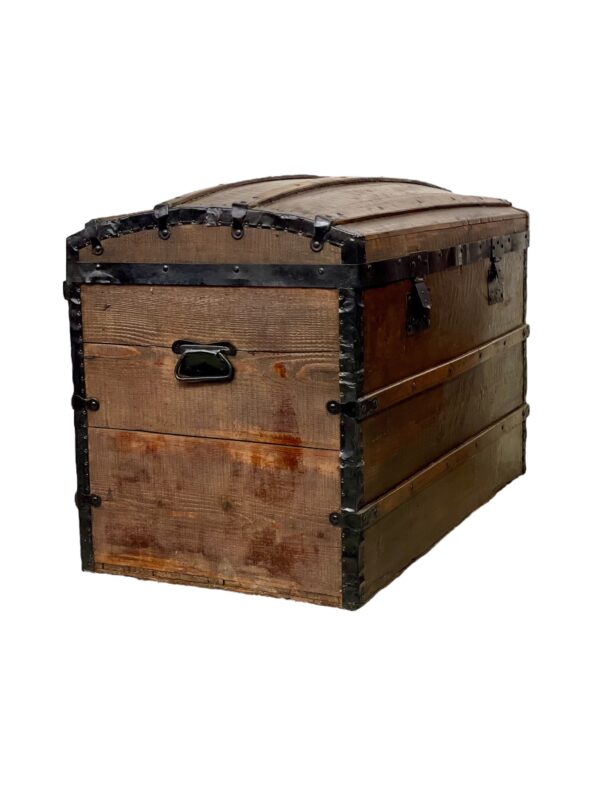 19th Century Dome Top Trunk, Circa 1880