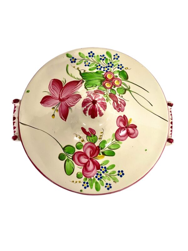 19th Century Faience Soup Tureen, Keller & Guérin Style, Lunéville