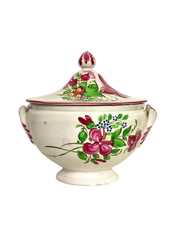 19th Century Faience Soup Tureen, Keller & Guérin Style, Lunéville - Image 11