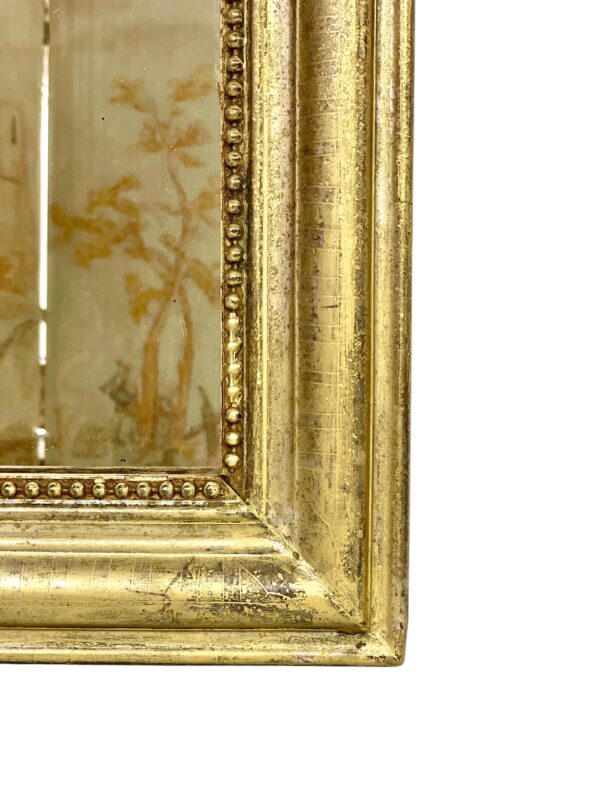 19th Century Louis Philippe Wall Giltwood Mirror