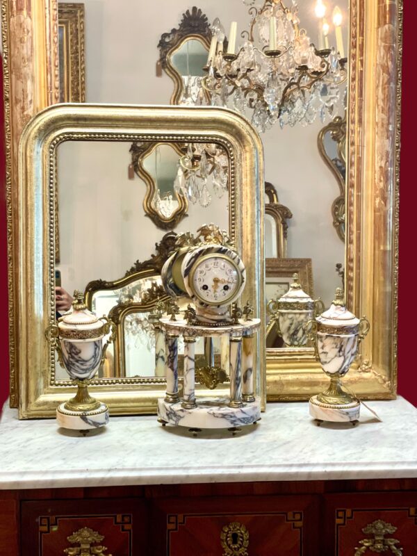 19th Century Louis Philippe Wall Giltwood Mirror