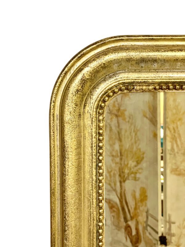 19th Century Louis Philippe Wall Giltwood Mirror