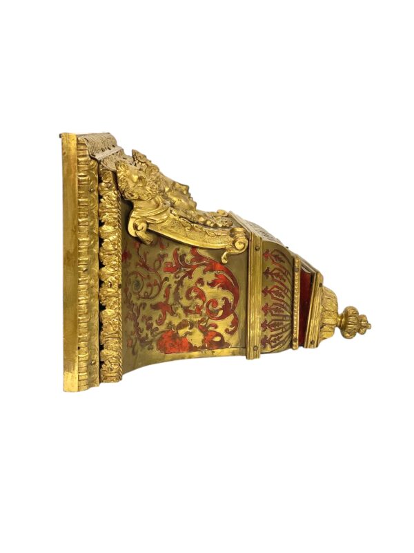 19th Century Wall Bracket Console with Gilt Bronze Mask and Satyrs - Image 18