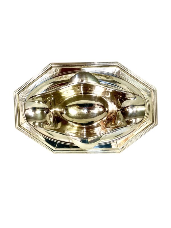 Art Deco Silver Plated Sauce Boat, Circa 1930s
