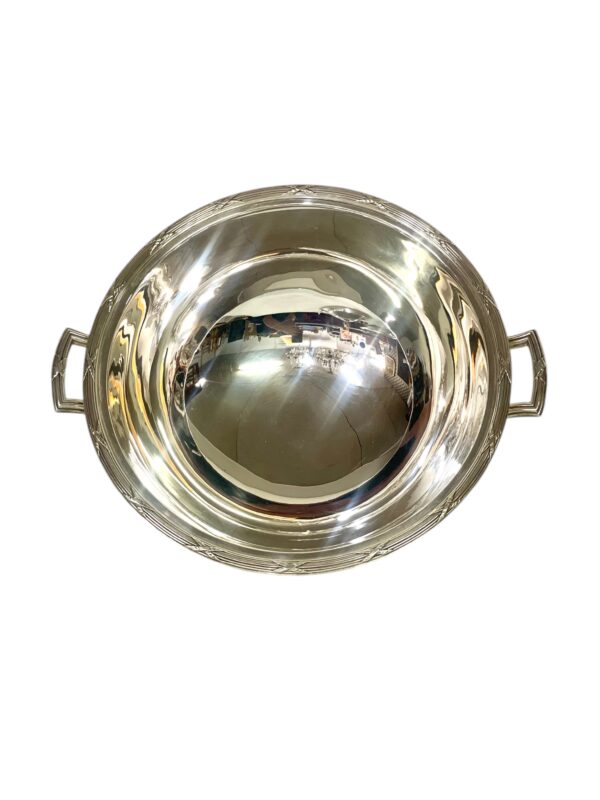 Christofle Silver-Plated Soup Tureen & Tray, Circa 1900