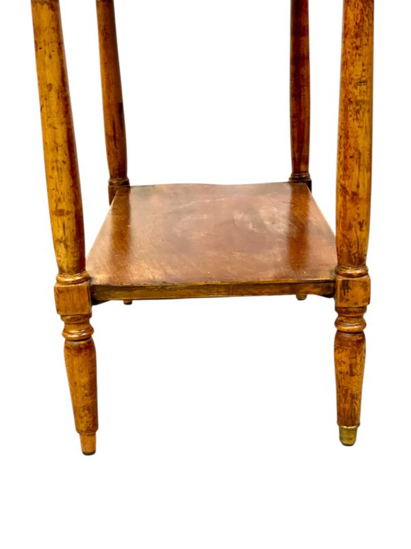 Neoclassical Walnut Nightstand or Side Table, 18th Century