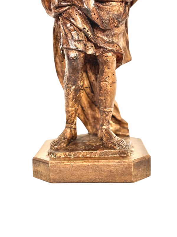 Rare 18th Century Limewood Sculpture of a Royal Figure, Probably Roi Louis XV - Image 4