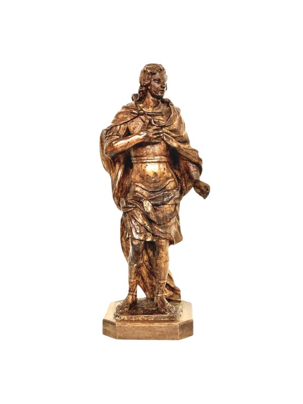 Rare 18th Century Limewood Sculpture of a Royal Figure, Probably Roi Louis XV - Image 18