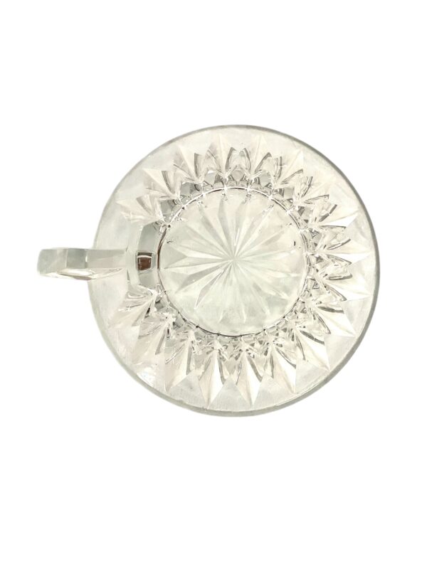 Set of 9 Saint Louis Crystal Handled Bowls – Buckingham Pattern, France
