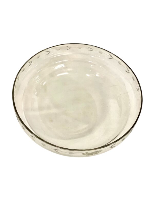 Silver-Plated & Etched Crystal Footed Centerpiece Bowl, circa 1880 - Image 15