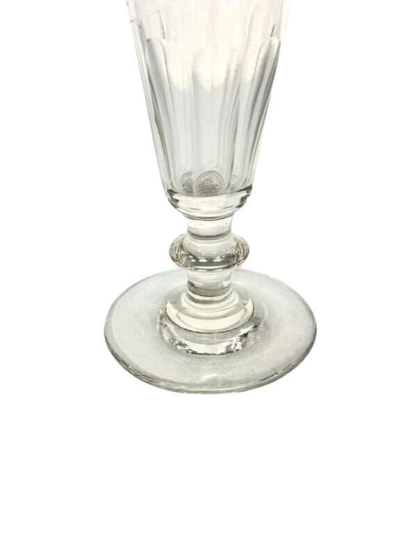 6 Champagne Crystal Glasses, Attributed to Baccarat, circa 1850 - Image 7