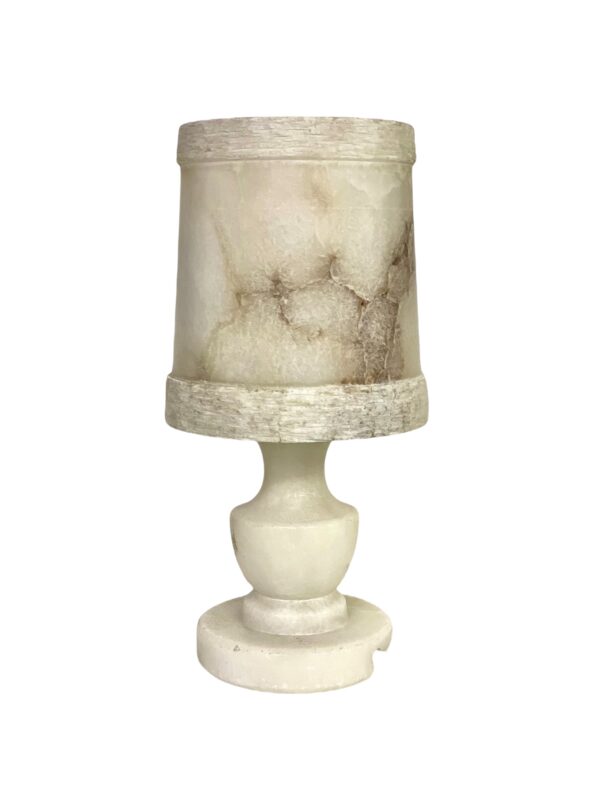 Pair of French Alabaster Table Lamps, Circa 1890 - Image 18