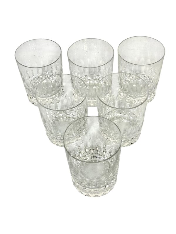 Set of Six Baccarat “Harmonie” Crystal Tumblers