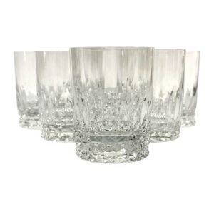 Set of Six Baccarat “Harmonie” Crystal Tumblers