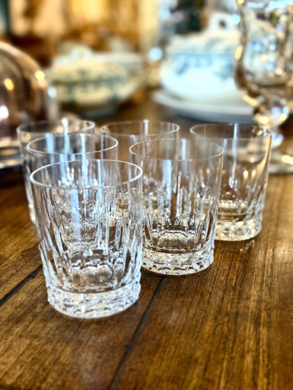 Set of Six Baccarat “Harmonie” Crystal Tumblers - Image 5