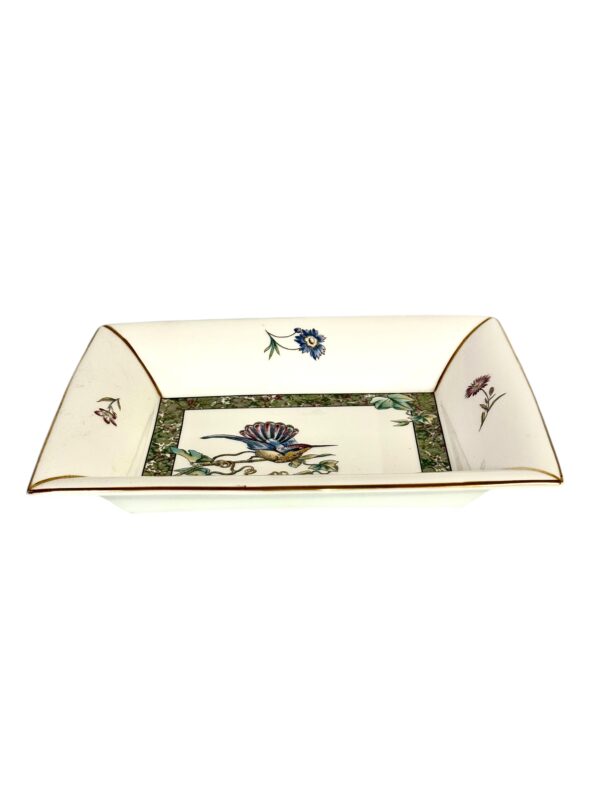 Wedgwood Bone China Tray – Hummingbird & Floral Design, England, 1991 - Image 2