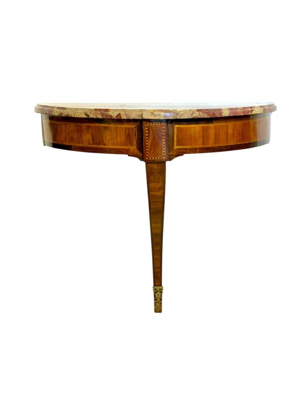 18th Century French Neoclassical Wall Console with Marble Top - Image 15