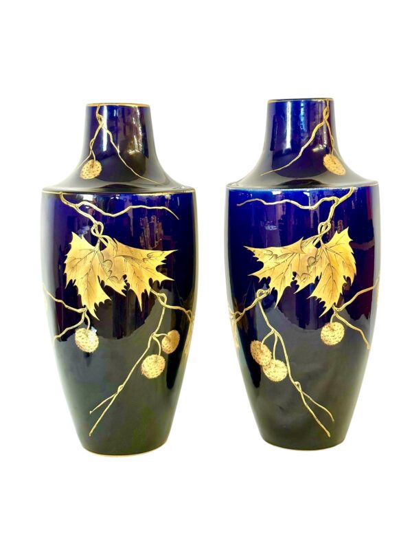 Large French Art Deco Faience Vases by Gustave Asch, circa 1920 - Image 17