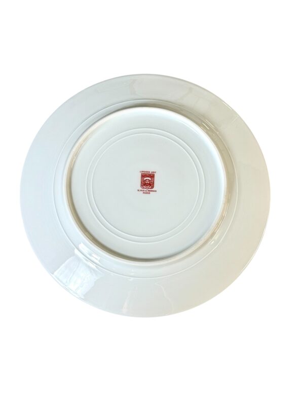 Limoges Porcelain Dinner Set with Gold Trim, 41 Piece Circa 1930s
