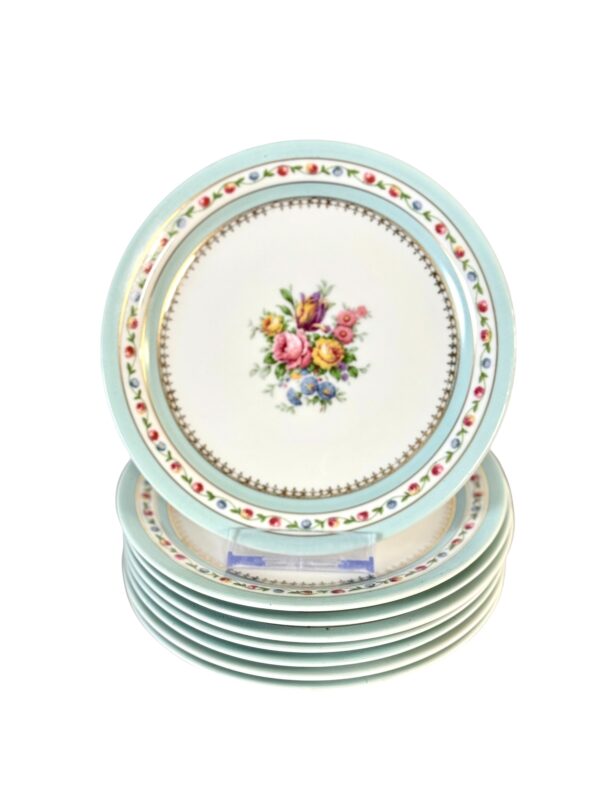 Raynaud Limoges 23-Piece Porcelain Tea & Coffee Service with Gold Trim - Image 22