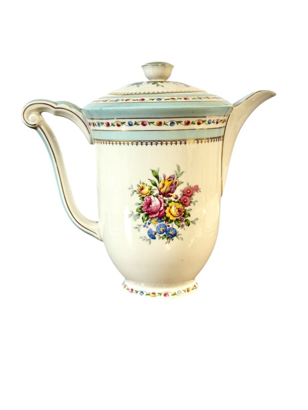Raynaud Limoges 23-Piece Porcelain Tea & Coffee Service with Gold Trim