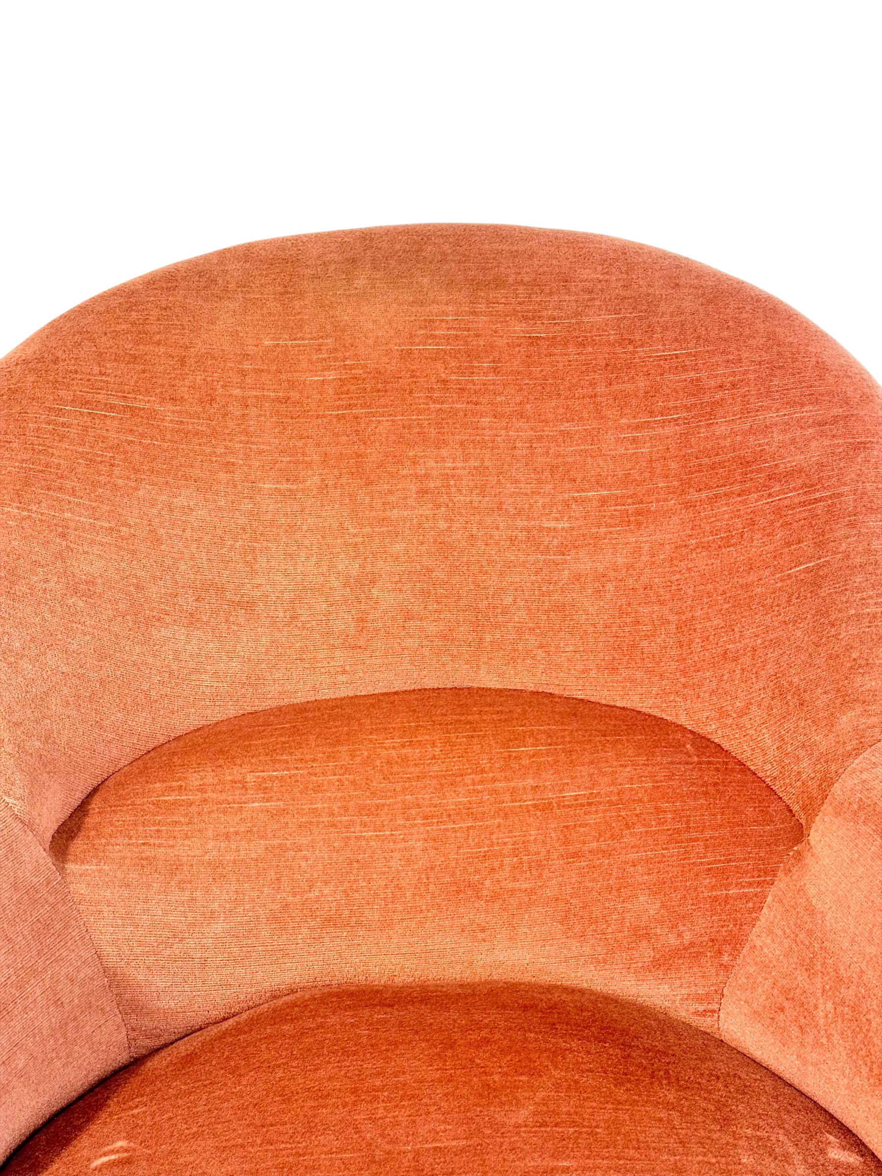 19th Century French Velvet Bergere Armchair with Tassel Fringe Trim