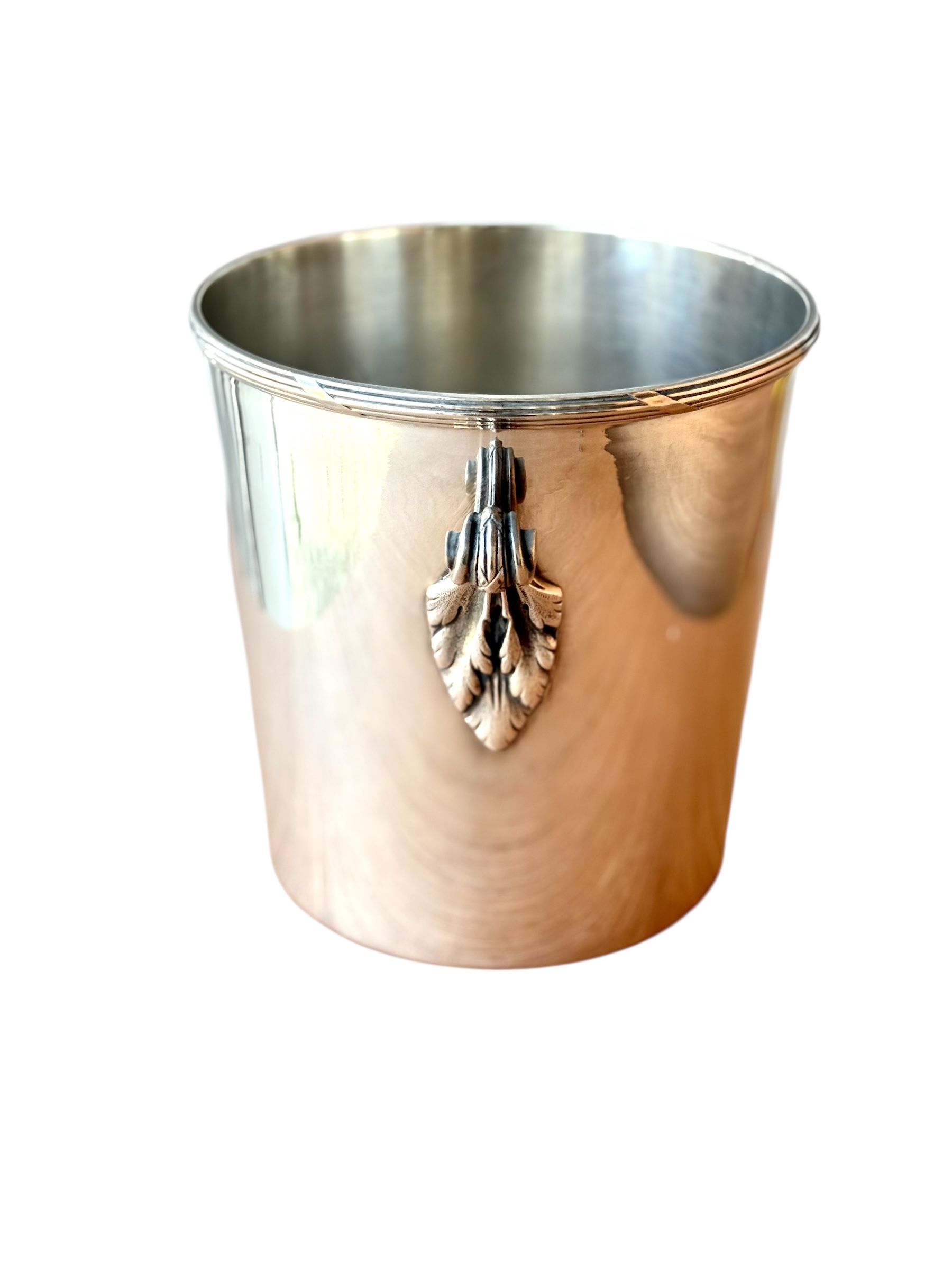 Elegant Silver-Plated Champagne Bucket by Ercuis, France - Image 9