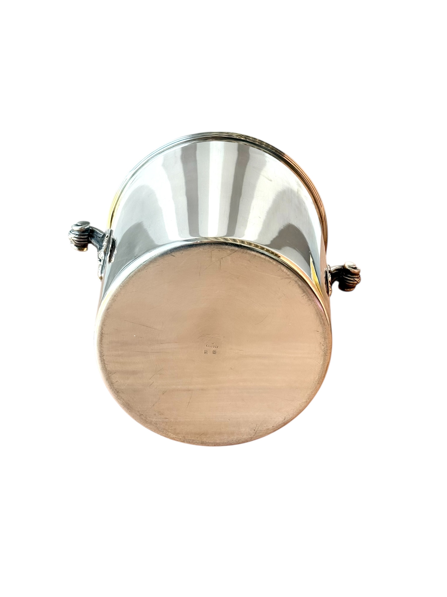 Elegant Silver-Plated Champagne Bucket by Ercuis, France - Image 14