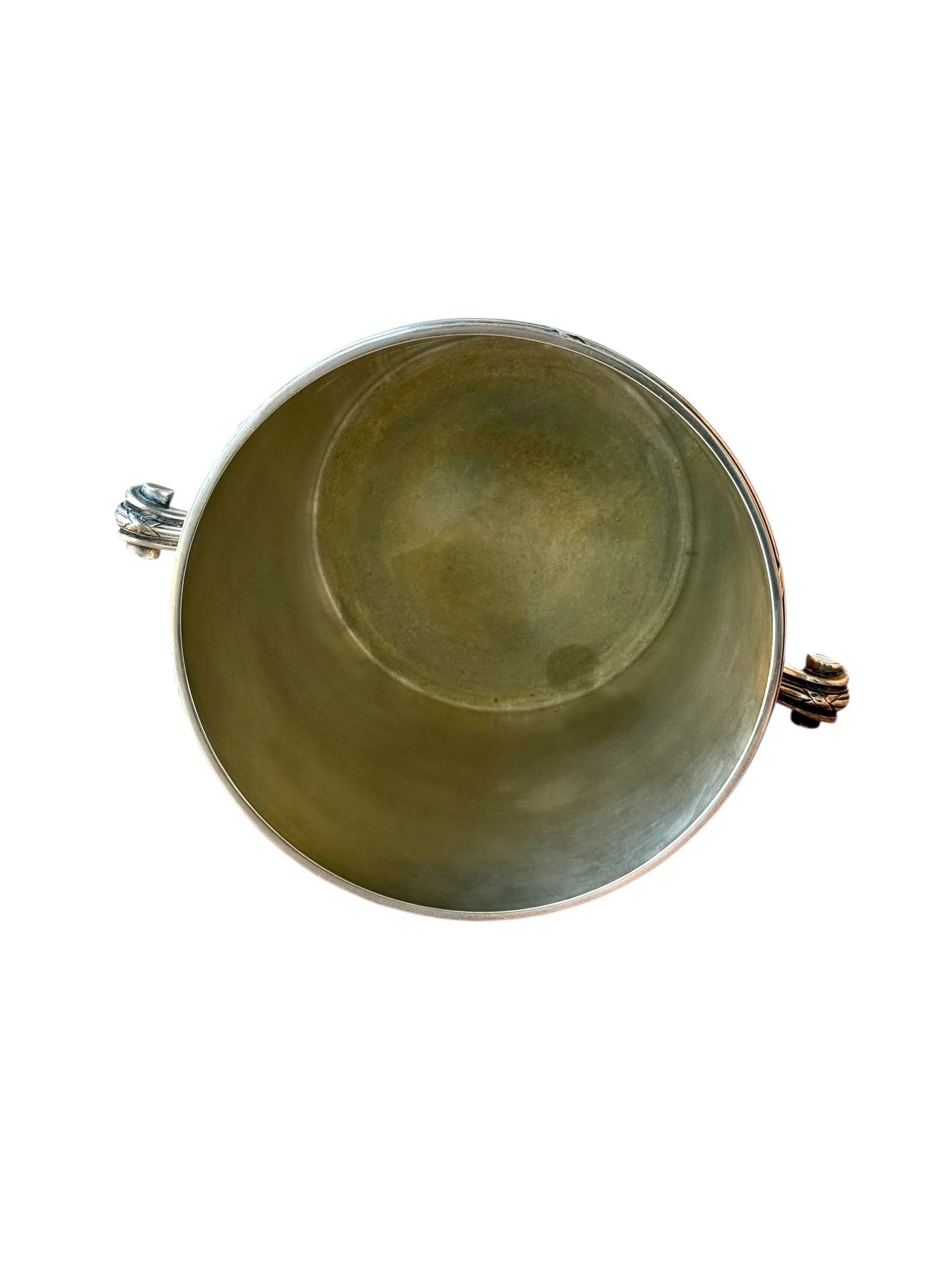 Elegant Silver-Plated Champagne Bucket by Ercuis, France