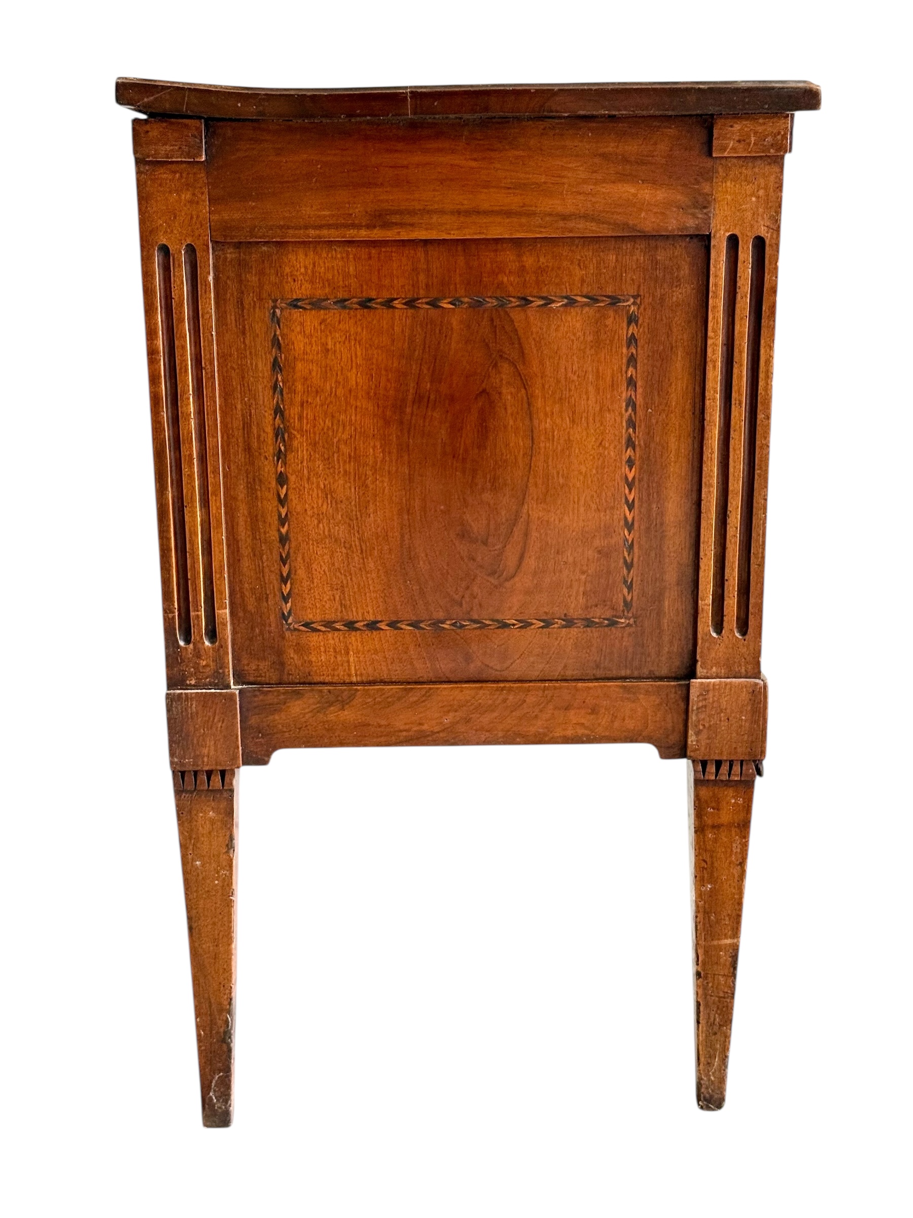 Louis XVI Period Marquetry Inlaid Cherrywood Commode, Late 18th Century - Image 15