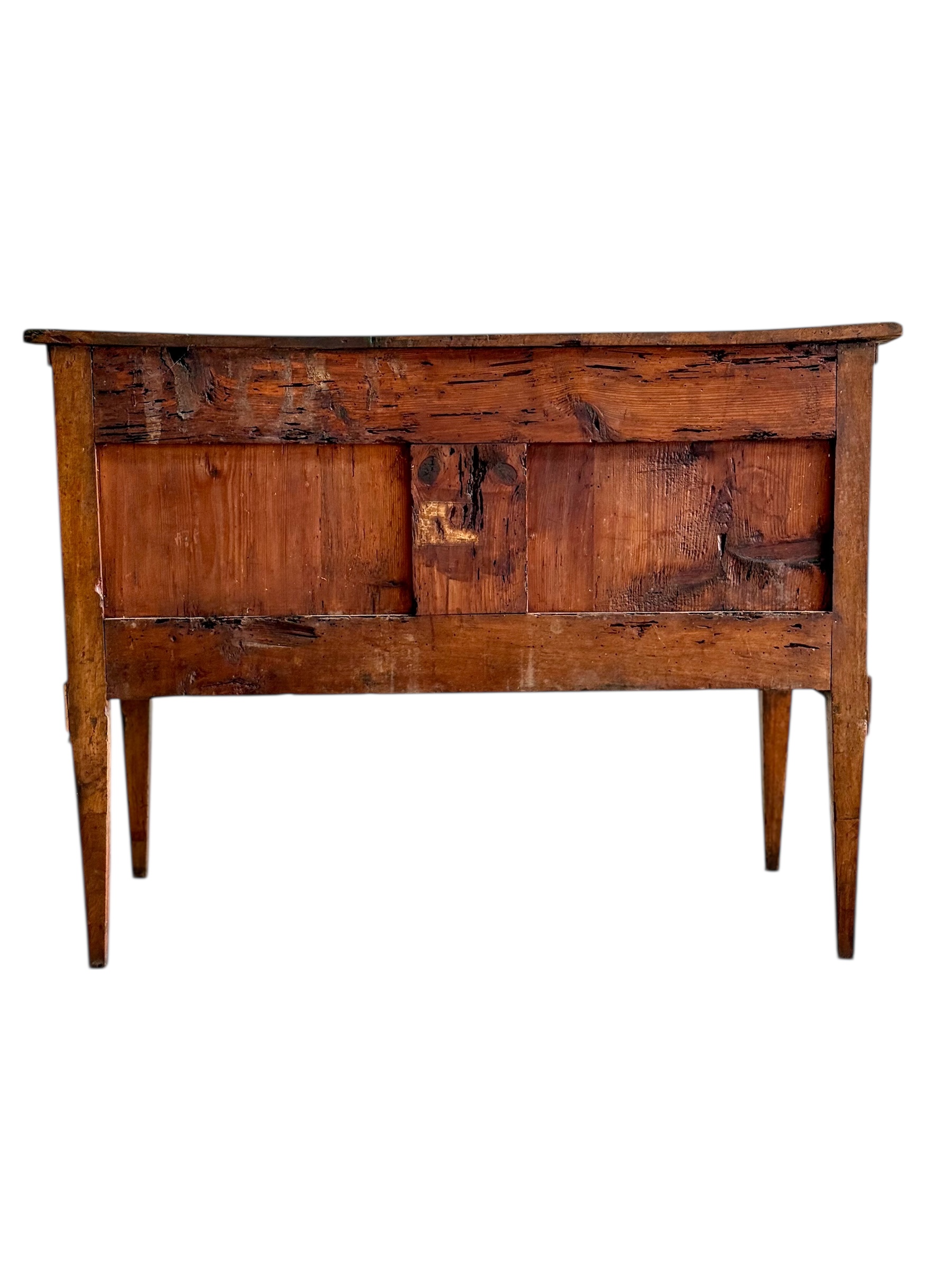 Louis XVI Period Marquetry Inlaid Cherrywood Commode, Late 18th Century