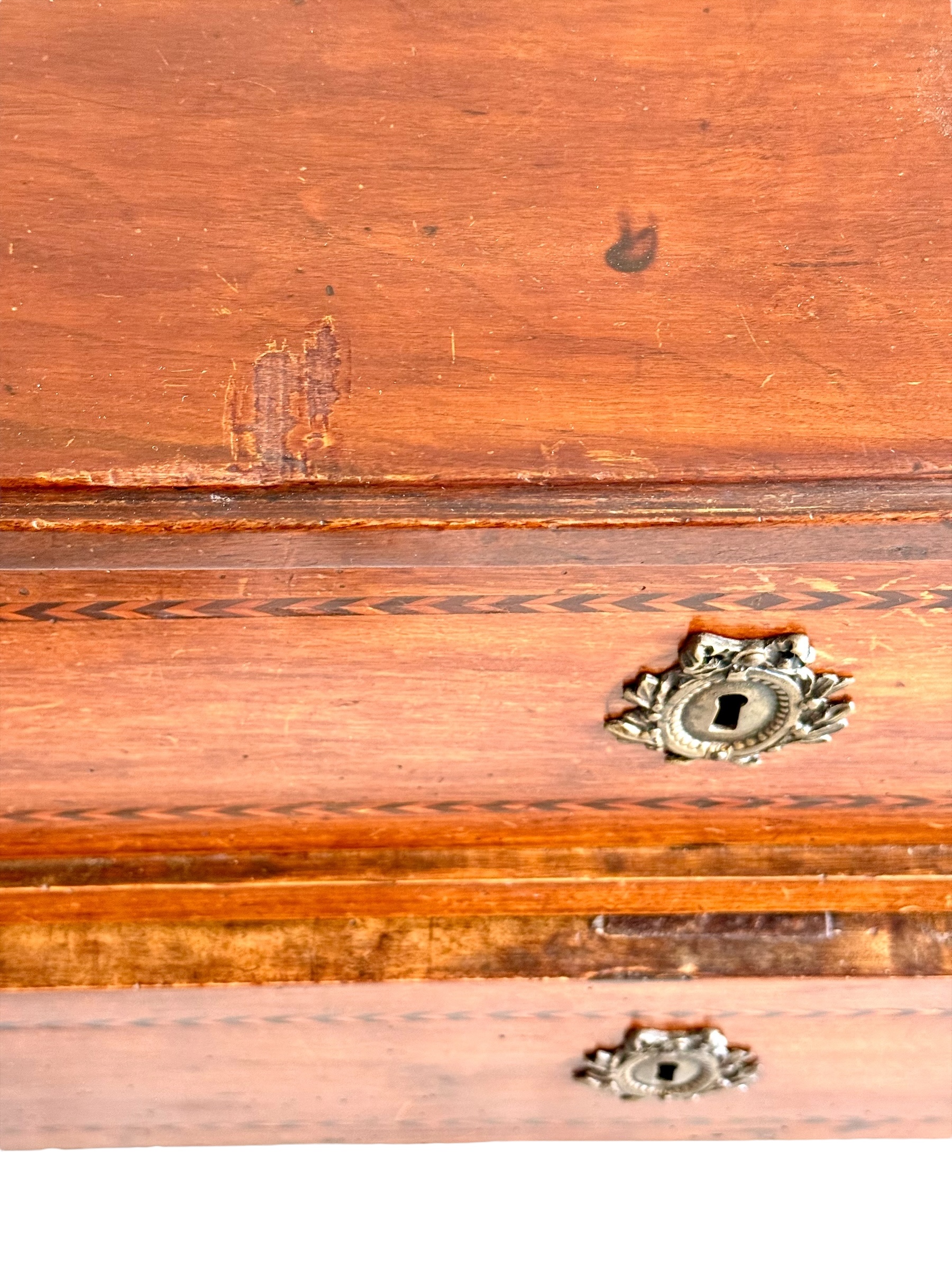 Louis XVI Period Marquetry Inlaid Cherrywood Commode, Late 18th Century - Image 20