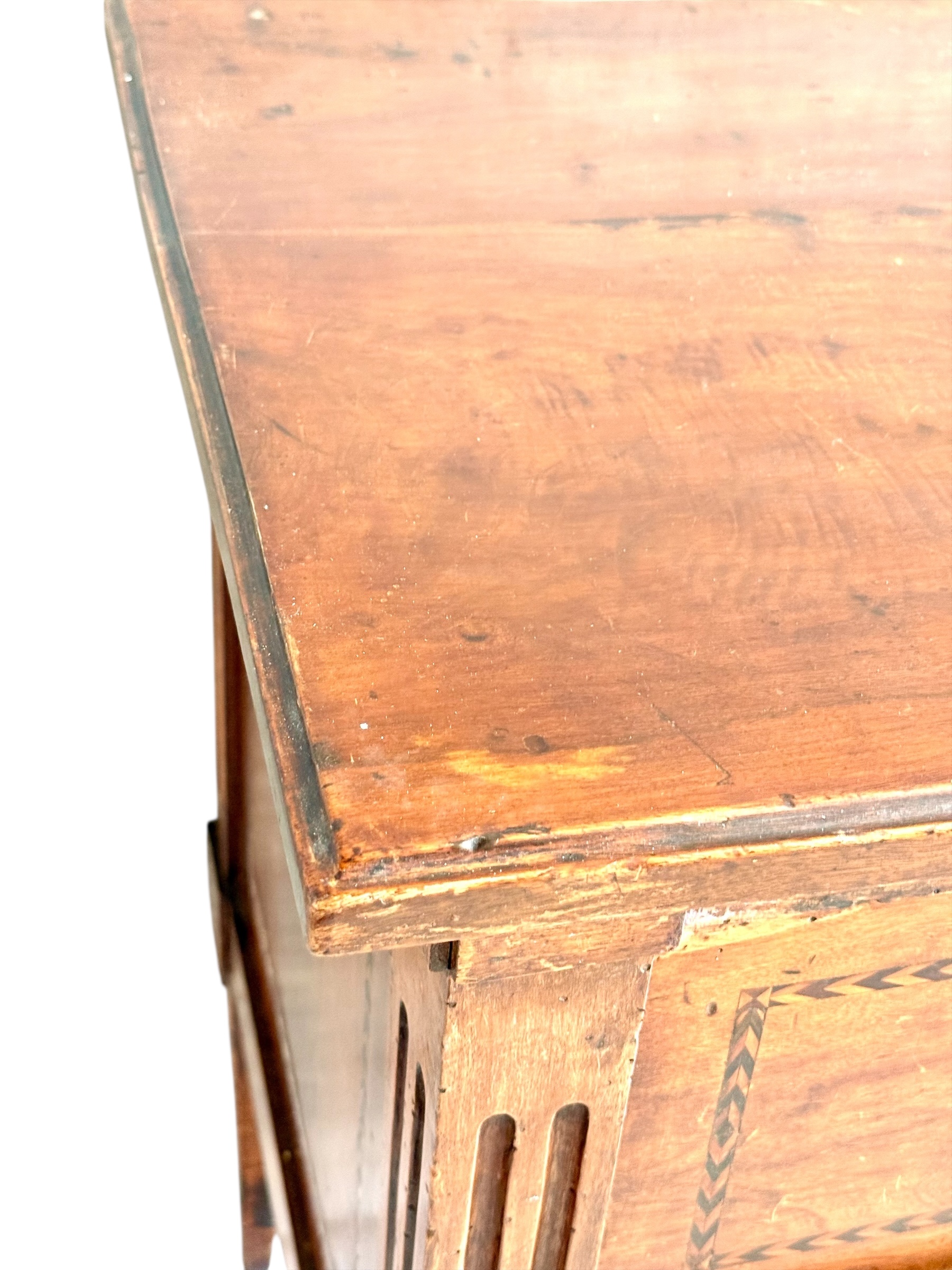 Louis XVI Period Marquetry Inlaid Cherrywood Commode, Late 18th Century - Image 13