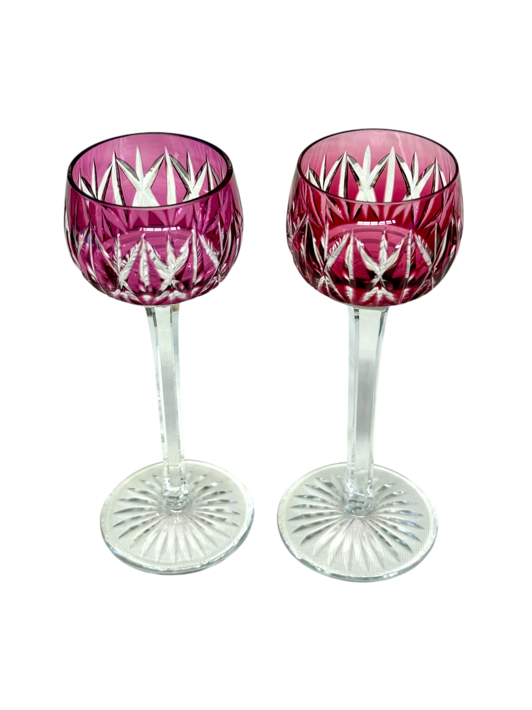 Set of 6 Saint-Louis Crystal Liqueur Glasses, France, Mid-20th Century - Image 13