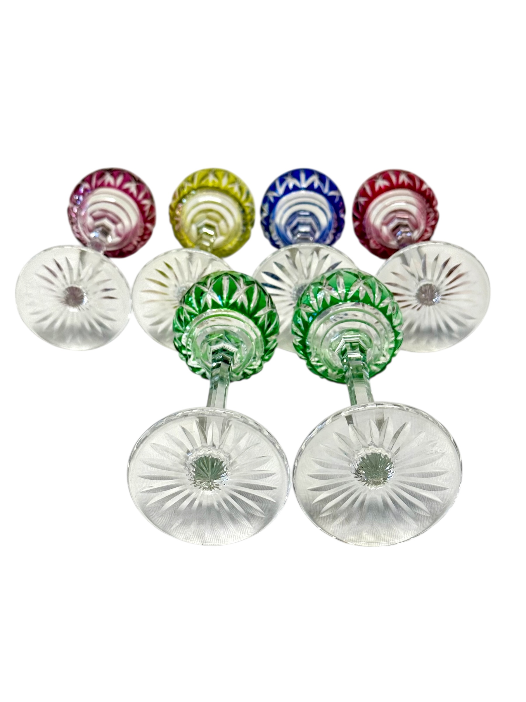 Set of 6 Saint-Louis Crystal Liqueur Glasses, France, Mid-20th Century - Image 15