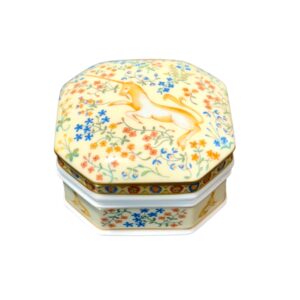 Limoges Porcelain Box by Deshoulieres, 20th Century